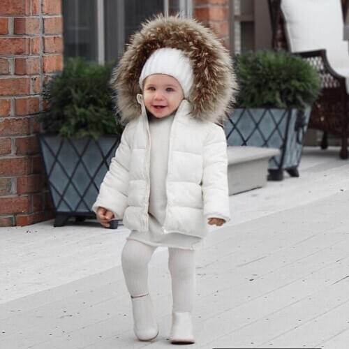 ARLONEET Kids Baby Plush and velvet warm coat Toddler Boy Girl Warm Faux Fur Hooded Winter Jacket Coat Outerwear g0719