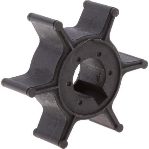 Water Pump Impeller Replacement for Yamaha 4hp & 5 Hp 2 Stroke Outboard Motor Parts, Black