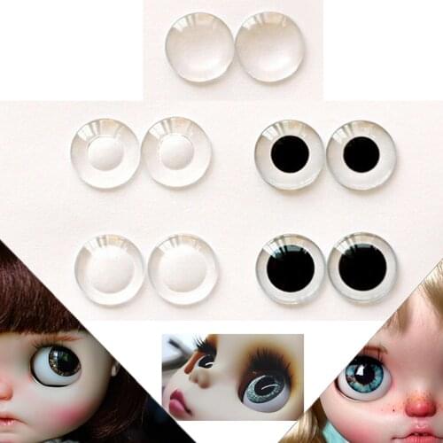 50 Pairs Blyth Eyes Chips Doll Eyes Pupil For Custom Glass Toy Eyes Doll Accessories (5 Styles Available) DU002