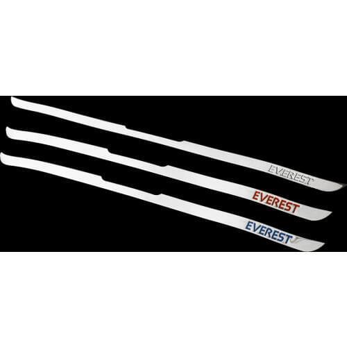 Car Rear Bumper Trim Car Back Bumper Decoration Sticker Fit for Ford Everest 2015 - 2018 Accessories Stainless Steel