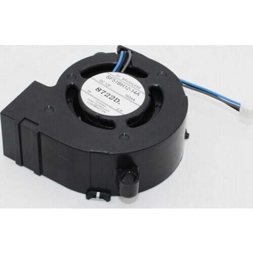 New SF51BH12-14A 5CM Fan 12V 0.16A Projector fan 5020 Blower