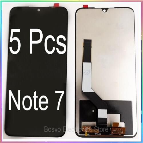 Wholesale 5 pieces / lot for Xiaomi Redmi Note 7 LCD screen display with touch assembly for Redmi Note 7 Pro