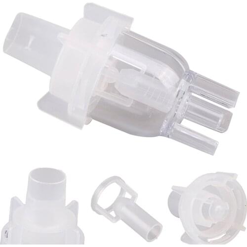 Clear Inhaler Part Medicine Atomized Tank Nebulizer Cup for Air Compressor Nebulizer Portable Accessary Medicine Bottle Health