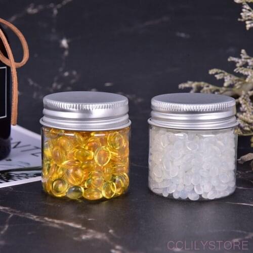 1 Bottle Rubber Particles Transparent Fire Paint Wax Particles Amber Gold Seal Wax Seal
