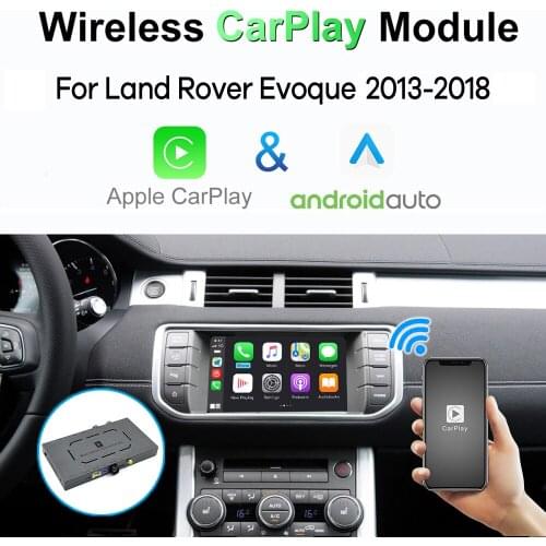 Wireless CarPlay for Land Rover Evoque 2013-2018 Android Auto Module Box Video Interface Mirror-Link