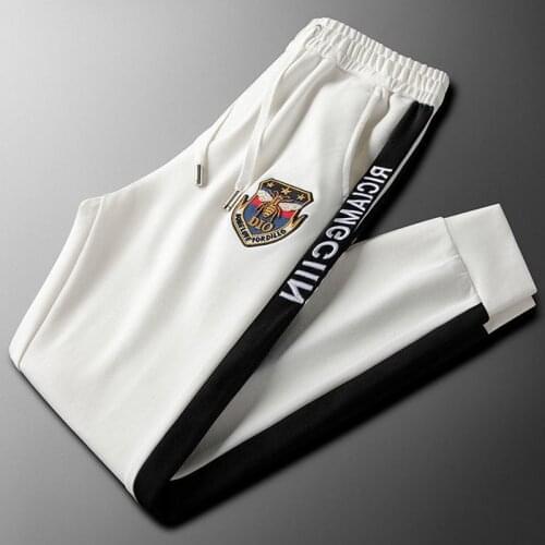 New Summer Men Trousers Top Quality Trendy Embroidery Casual Fashion Comfortable And Quick-Drying Suitable For Male Sports Pants