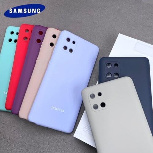 For Samsung Galaxy Note 10Lite Case High Quality Soft Silicone Cover A81 M60S Note10lite Silky Touch Camera Protective Shell