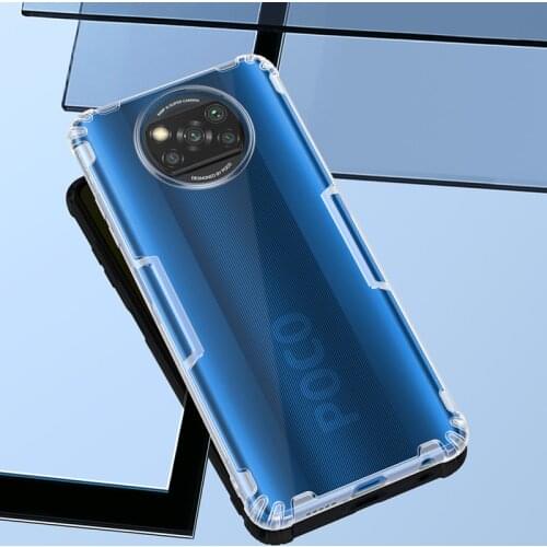 TPU Case for Xiaomi POCO F2 Pro F3 NILLKIN Nature Transparent Soft TPU Back Cover POCO X3 PRO X3 NFC Case Silicone