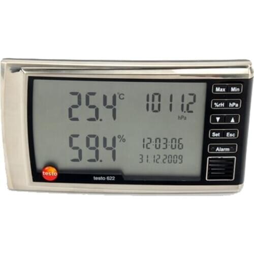 Testo 622 digital thermo hygrometer, original testo 0560 6220 digital thermometer hygrometer hygrometer