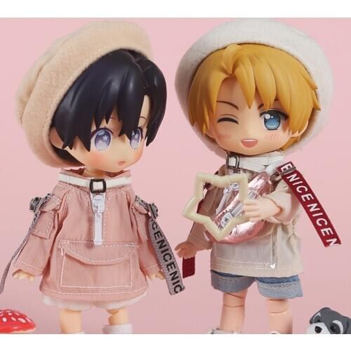 Ob11 baby clothes toy accessories Beret ob11 round hat is Molly little red hat piccordo GSC clay head