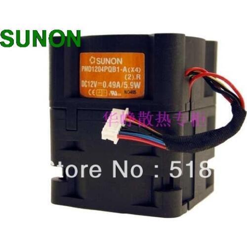 For Sunon PMD1205PQB1-A DC 12V 0.49A 5.9W For DL360G3 server inverter fan 307525-001