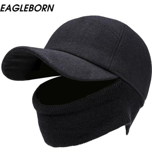 EAGLEBORN Men's Warm Baseball Caps