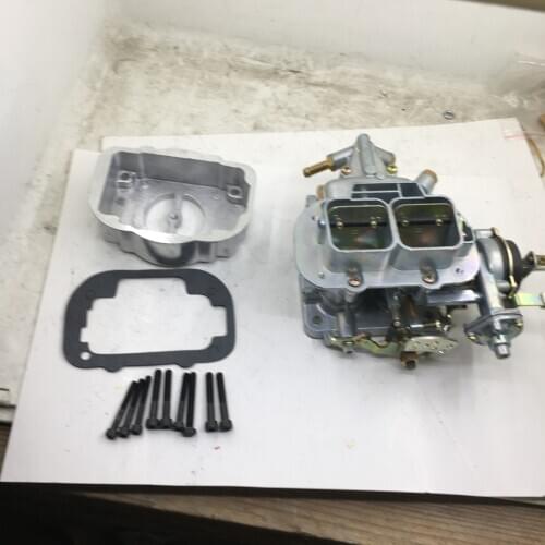 SherryBerg fajs EMPI Weber Carburetor carb carburettor 32/36dgv 32/36 mm dgv + air filter adapter for jeep cj6 cj5 cj7 wrangler
