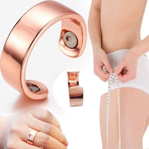 Magnetic Slimming Rings Natural Fat Burning Slimming Ring Magnetic Stimulation Acupoint Burning Fat Slimming Body HealthCare