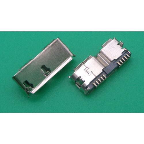 Mobile hard disk and Phone Widely Using Micro USB 3.0 Connectors Plug 10pcs/lot