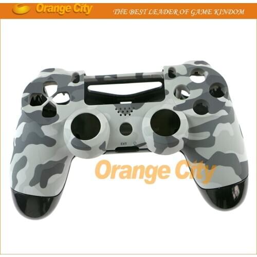 Replacement Camouflage Shell case For PS4 Controller case Urban Camo Upper and Down Shell case