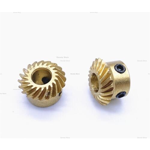 1/set Spiral Bevel Gear 0.6M 20T 5mm Differential Assembly Gear Refit Violent Model car