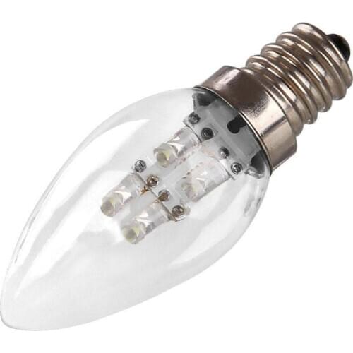 LED Candelabra Light Bulb Candle Lamp Chandelier E12 Light 10W Equivalent Lamps 110V 220V Warm/Cold White Dropshipping