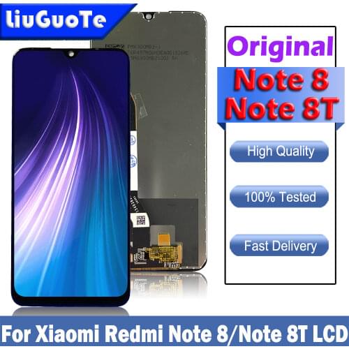 Original Display Replace 6.3" For Xiaomi Redmi Note 8 M1908C3JH M1908C3JG M1908C3JI LCD Touch Screen Digitizer Assemby