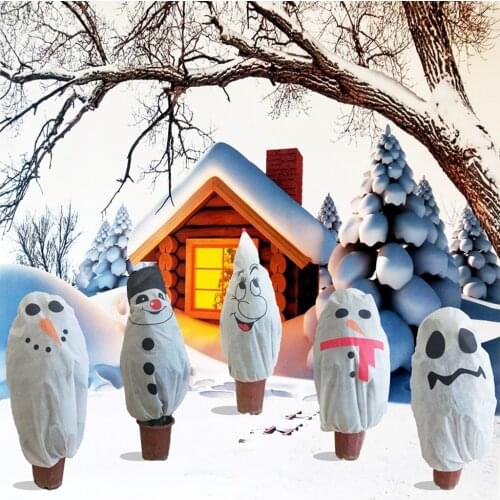 Winter Warm Christmas Tree Cover Halloween Blanket Plant Covers Freeze Conservation Frost Garden Vegetation Protection Cover