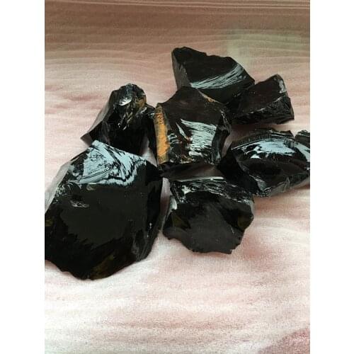 1kg Authentic natural obsidian rough/original crystal stone for sale