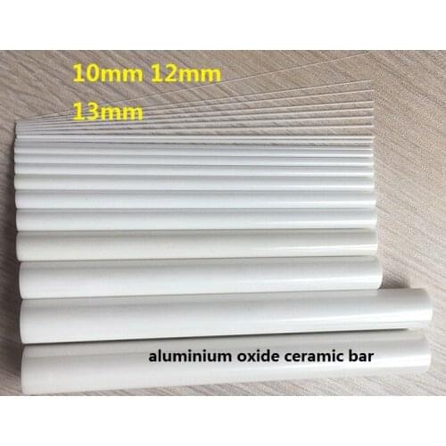 10mm 12mm 13mm mirror surface aluminium oxide ceramic bar AlO PIN GAGE aluminum oxide Corundum ceramic stick alumina ceramic rod