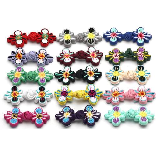 3pcs Chinese Style Button Closed Knot Handmade Cheongsam Tang Suit Button DIY Sewing Crafts Accessories