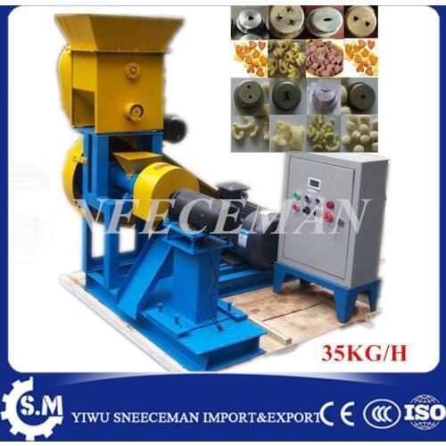 35KG/H corn extruder machine corn puffed machine corn puffed food extruder,puffed food extruding