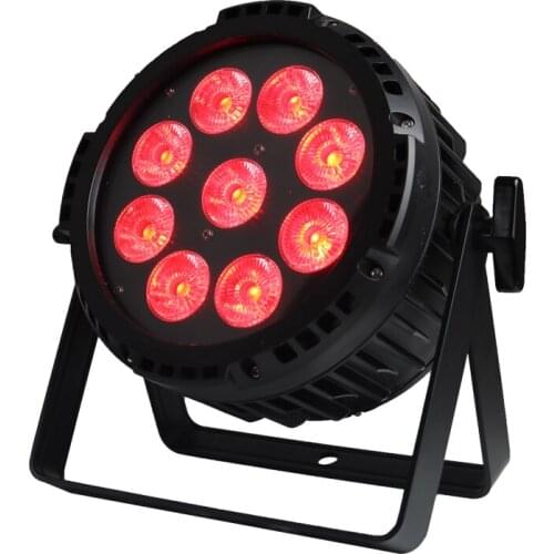 6 pieces Waterproof LED up Light 9 x 18w RGBWA UV Battery Powered Wireless DMX Par Can led light