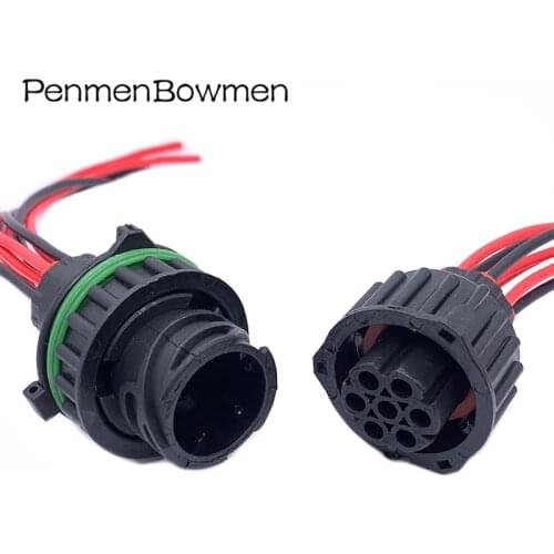7 Pin 1.5MM Way AMP Tyco Bu-Ste Kpl Circular Housings Connector Wire Harness Socket Male Female Plug 968421-1 967650-1 1718230-1