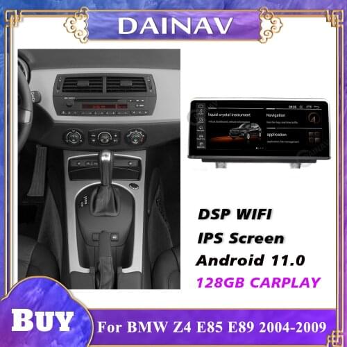 Android 11 128GB car radio navigation for BMW Z4 E85 E89 2004 2005 2006 2007 2008 2009 GPS system stereo Multimedia DVD Player