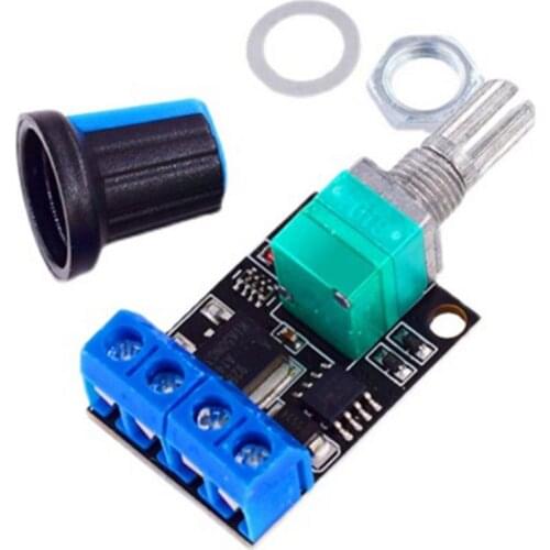 5V-16V 10A Volt Regulator Stepless PWM DC Motor Speed Controller LED Dimming Speed Control Module Practical Speed Regulator