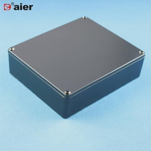 5PCS Black 1590XX aluminum enclosure for guitar pedal parts