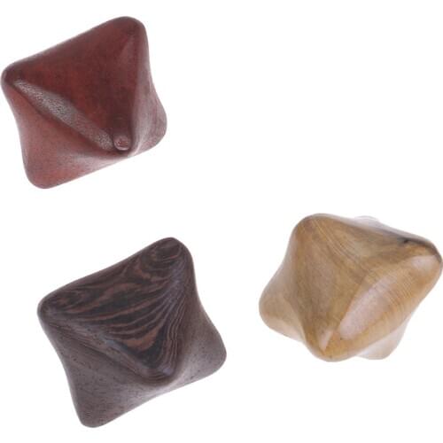 Wood Reflexology Massage Wood Roller Hands Hexagonal Acupuncture Therapy Hand Balls Prevent Mouse Hand Stress Relie Hand Massage