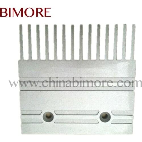 C751001B202 elevator escalator parts Escalator Comb Length 127mm Width 123mm Install Size 64mm 14T