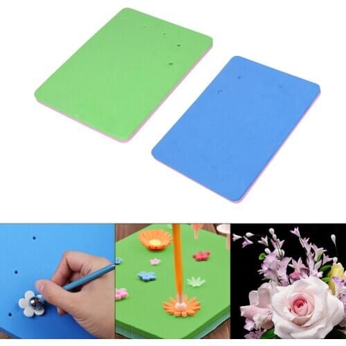 5 Holes Kitchen Fondant Cake Decorating Flower EVA Foam Mat Sugarcraft Sponge Pads For Sugar Craft Decor
