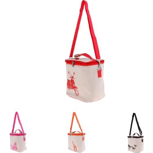 Refrigerated Tote Bag Outdoor Dining Insulated Fruits Food Drinks Snacks Milk Cooler Container for Travel Work Picnic Camping