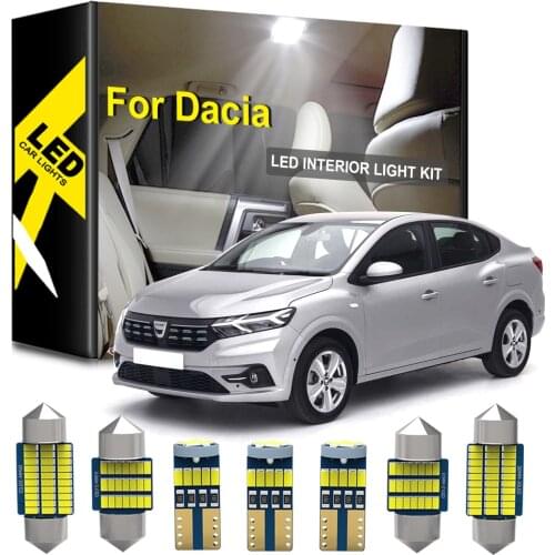 KAMMURI Canbus For Dacia Duster Dokker Logan MCV Express Pick-up U90K90 F90 L90 l52 Lodgy J92 Sandero B90 B52 LED Interior Light