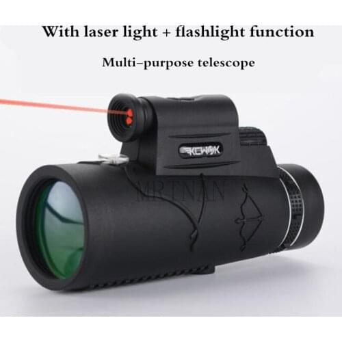 Powerful Monocular Long Range Telescope50x60 Military Spyglass Zoom High Quality HD Hunting Optics Scope Drop Ship 2021