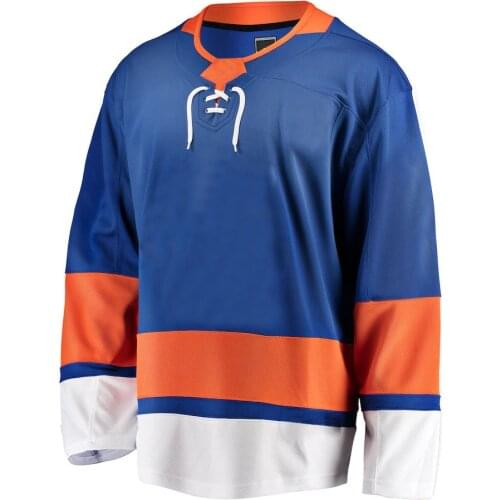 Customized Stitch Mens America Hockey Jersey New York Ice Sports Fans Jerseys Anders Lee BARZAL BOSSY Komarov Pageau Jersey