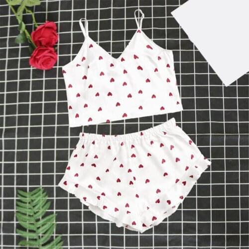 Lingerie Women Pajamas Sexy Lace Silk Pyjamas Set Lingerie Clothes For Women Straps Pijama Ladies Bathrobe Sleepwear Pajama Suit