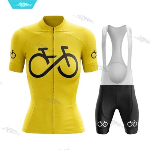 Solid Color Lady Summer Cycling Jersey Women Short Sleeve Uniform Ropa Ciclismo Mujer Custom Female Sportswear Ropa maillot
