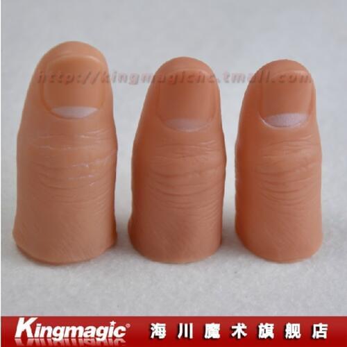 Wholesale High Quality Best Thumbstalls Thumb Tip L,M,S-3 Size Magic Tricks Magic Props 10pcs/lot