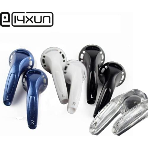 Original Earphone Housing DIY Repair Parts 15.4mm MX500 Earplug Plastic Shell Black white transparent blue Plug Connector