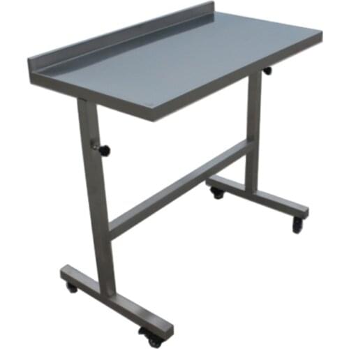 Factory Directly Supply Mobile pet trolley stainless steel veterinary instrument table