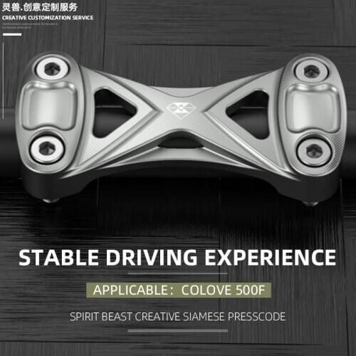Spirit Beast Retro Motorcycle Handlebar Riser Pressure Code Fixing Modification aluminium alloy CNC accessories FOR COLOVE 500F