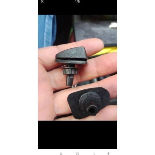 Gran oferta boquilla rociadora limpiaparabrisas de plástico de alta calidad 2 uds for BMW E36 car