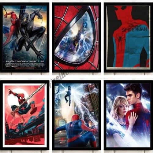 Full Square Diamond Painting Marvel Hero Spider-Man Cross Stitch Kits Diamond Embroidery Picture of Mosaic Home Decor Painting