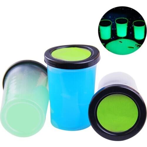 Halloween Spider Luminous Slime Glow In The Dark Children Clay Toy Prank Prop Hand Fidget Toy Slime Toy Antistress for Children