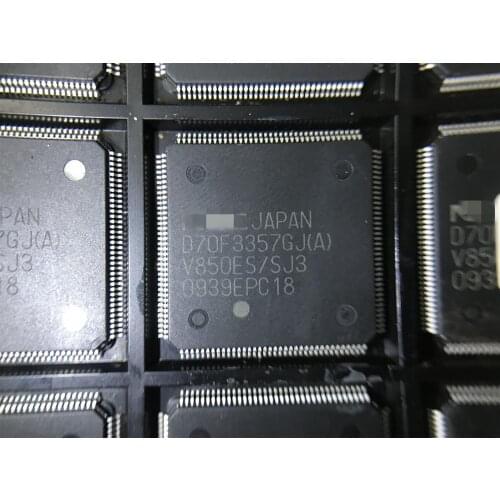 UPD70F3357GJ(A)-V850ES/SJ3 D70F3357GJ(A) D70F3357 MCU 32-bit V850ES RISC 768KB Flash 3.3V 144-Pin LQFP UPD70F3357GJ(A)-GAE-AX